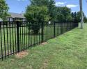 Black Aluminum Fence